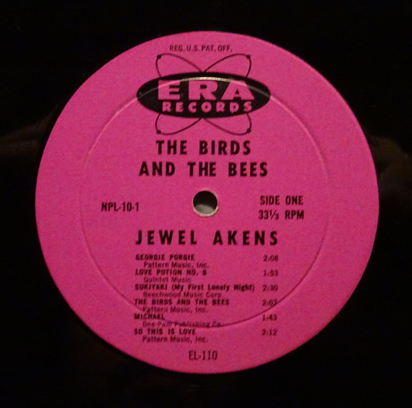 Jewel Akens - Birds And The Bees - Used Vinyl Record image 3