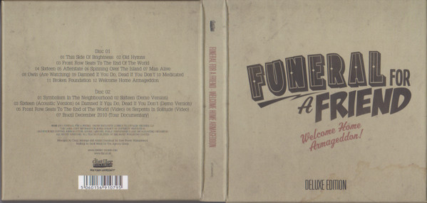 Funeral For A Friend - Welcome Home Armageddon! - Used CD image 2