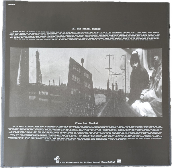 Artifacts - Between A Rock And A Hard Place - Vinyl Record 2xlp image 4