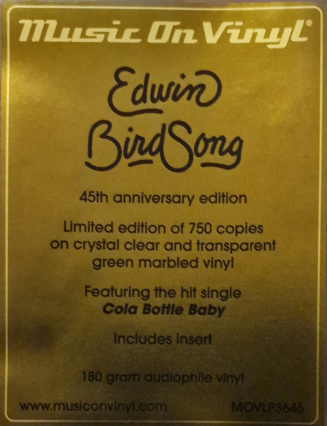 Edwin Birdsong - Vinyl Record lp image 3