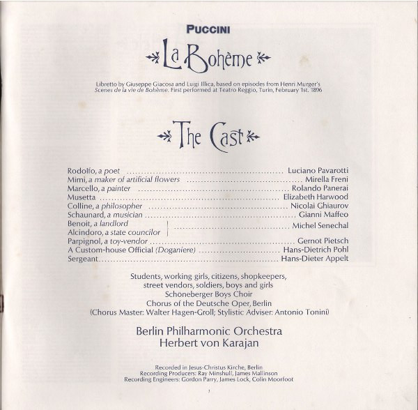 Giacomo Puccini - La Boheme - Used Vinyl Record image 8