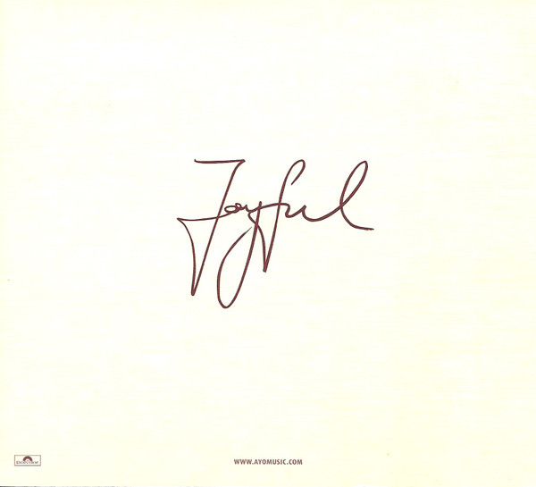 Ayo - Joyful (5 Track Album Sampler) - Used CD image 2