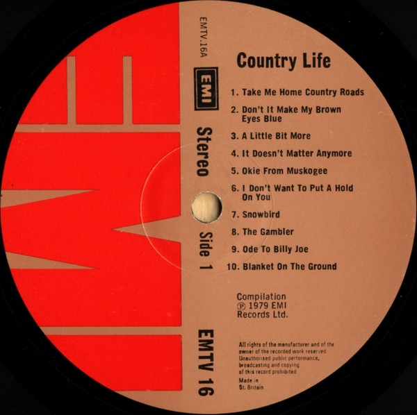 Various - Country Life - Used Vinyl Record image 3