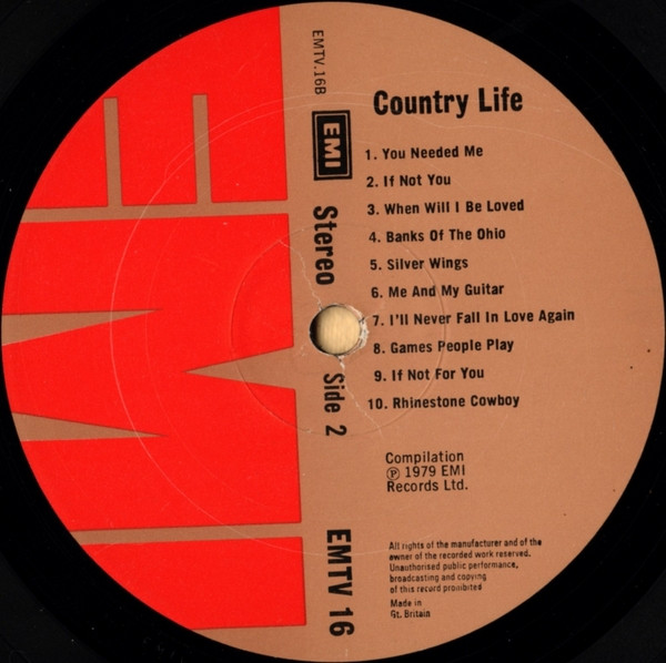 Various - Country Life - Used Vinyl Record image 4