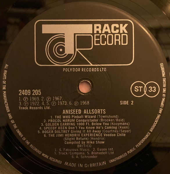 Various - Aniseed Allsorts - Used Vinyl Record image 5