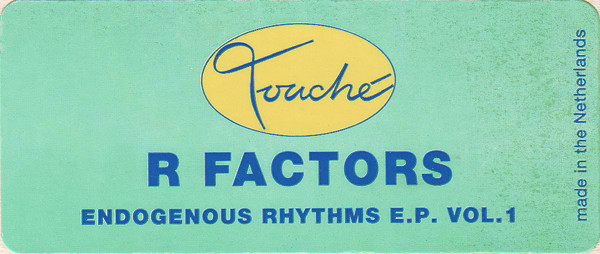 R Factors - Endogenous Rhythms E.P. Vol. 1 - Used Vinyl Record 12" image 3