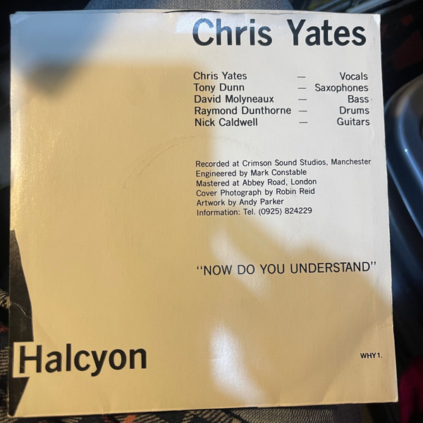 Chris Yates - Safety First - Used Vinyl Record 7" image 2