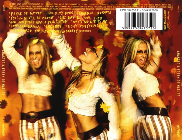 Anastacia - Freak Of Nature - Used CD image 2