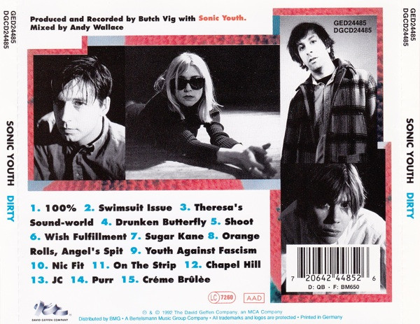 Sonic Youth - Dirty - CD image 2