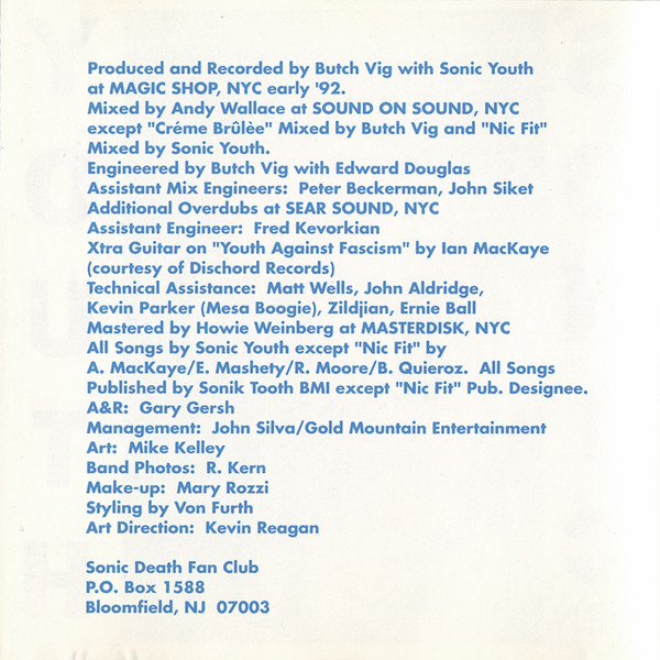 Sonic Youth - Dirty - CD image 4