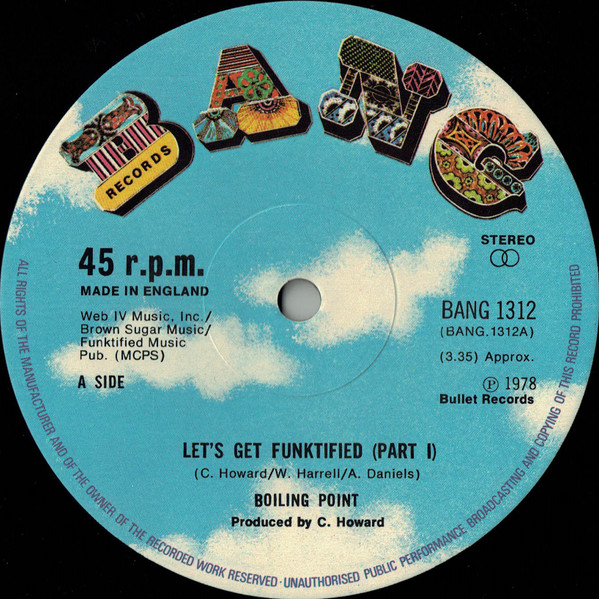 Boiling Point - Let's Get Funktified - Used Vinyl Record 12" image 2