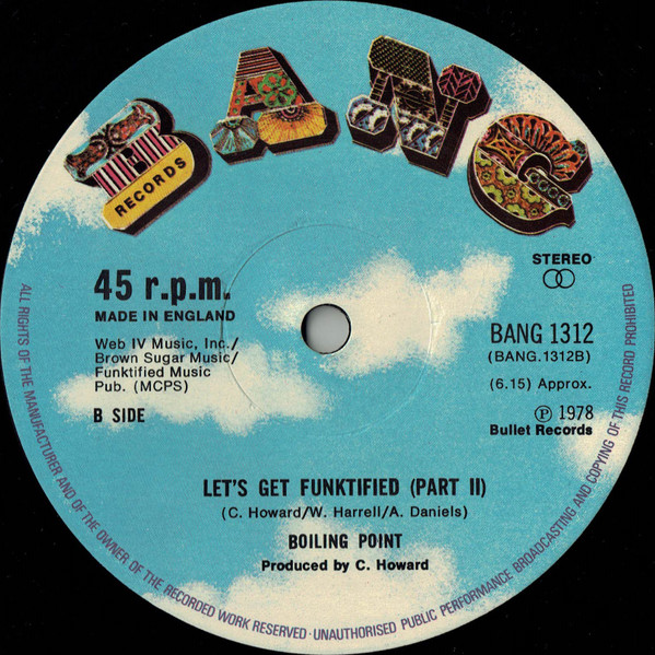 Boiling Point - Let's Get Funktified - Used Vinyl Record 12" image 3