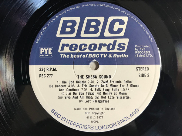 Sheba Sound - Used Vinyl Record image 4