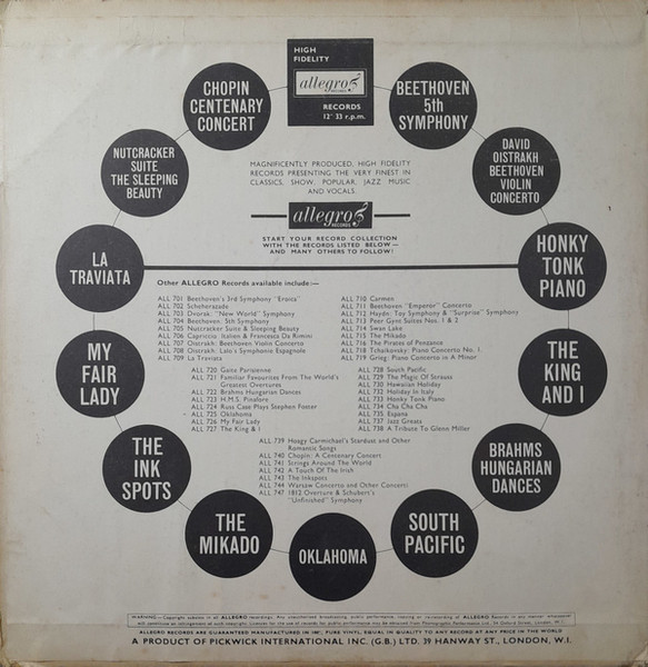 Oslo Filharmoniske O - Symphony #6 Pathetique - Used Vinyl Record image 2