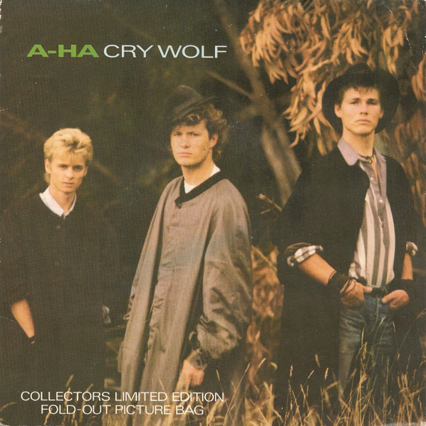 a-ha - Cry Wolf - Used Vinyl Record 7" image 2