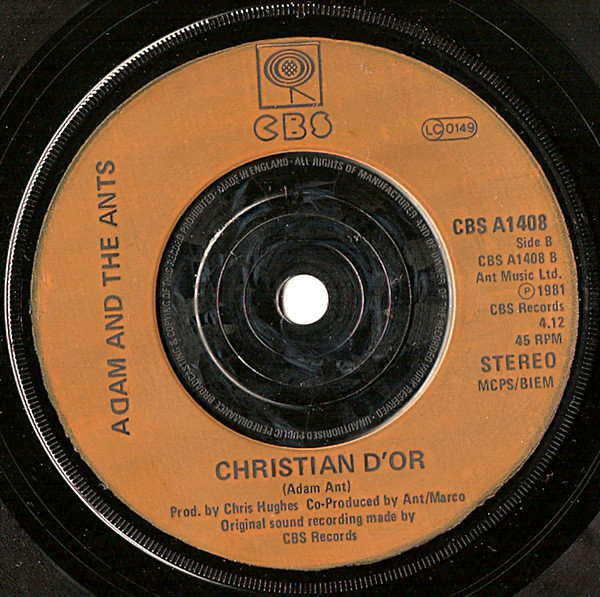 Adam And The Ants - Prince Charming - Used Vinyl Record 7" image 4