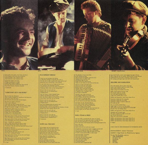 Men They Couldn't Ha - Silver Town - Used Vinyl Record image 3