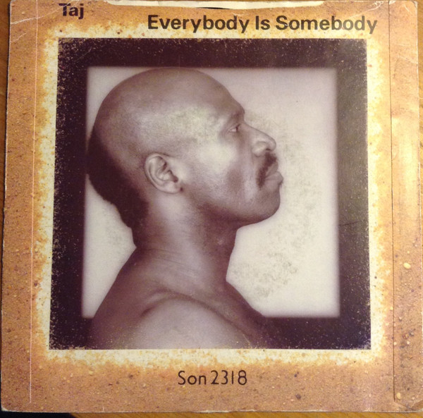 Taj Mahal - Everybody Is Somebody - Used Vinyl Record 7" image 2