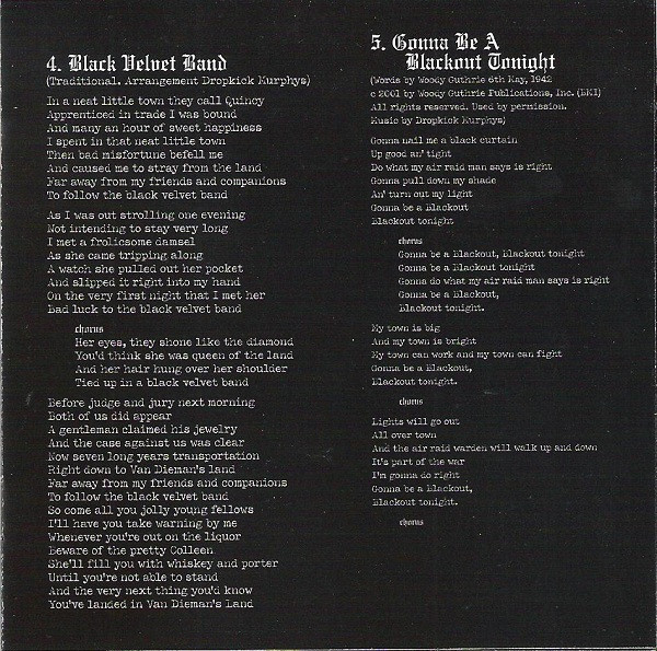 Dropkick Murphys - Blackout - Used CD image 10