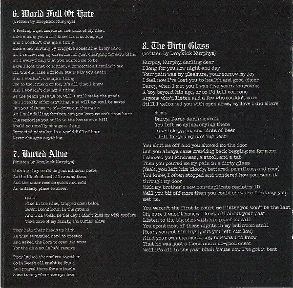 Dropkick Murphys - Blackout - Used CD image 11