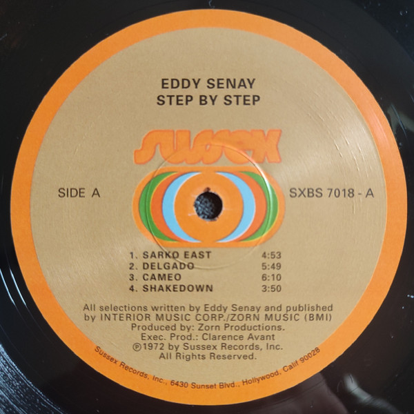 Eddy Senay - Step By Step - Vinyl Record image 2