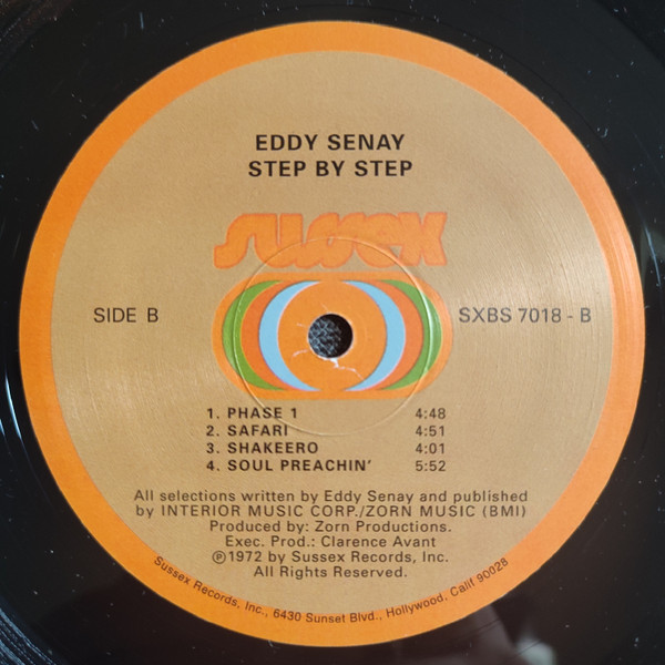 Eddy Senay - Step By Step - Vinyl Record image 3