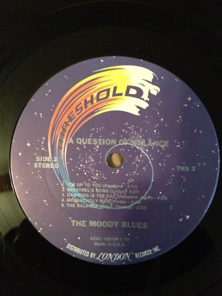 Moody Blues - A Question Of Balance - Used Vinyl Record image 4