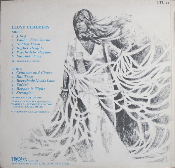 Lloyd Charmers - Reggae Is Tight - Used Vinyl Record image 2