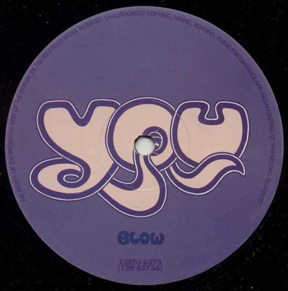 You - Blow - Used Vinyl Record 12" image 4