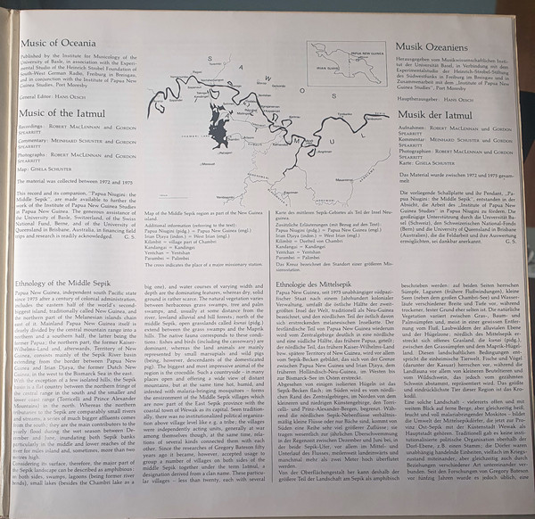 Iatmul - Of Papua Niugini - Used Vinyl Record image 7
