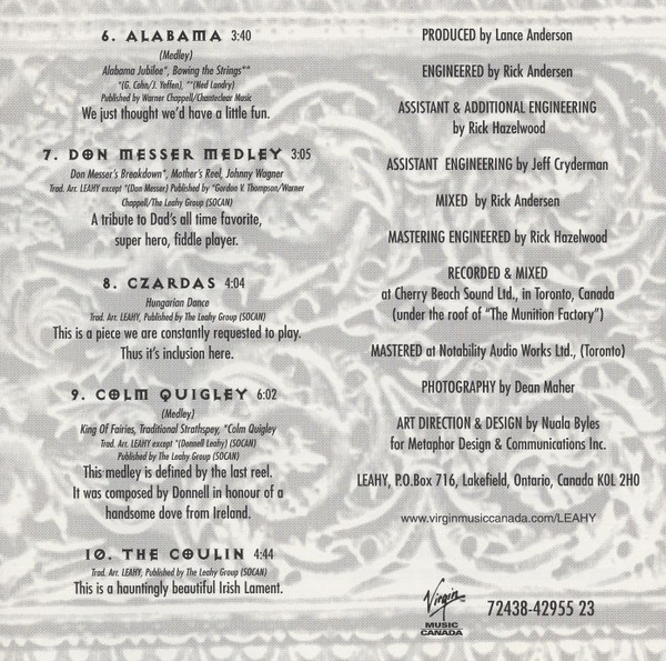 Leahy - Used CD image 6
