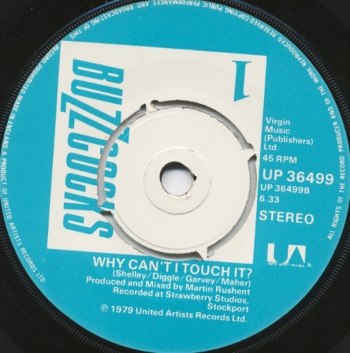 Buzzcocks - Everybody's Happy Nowadays - Used Vinyl Record 7" image 4