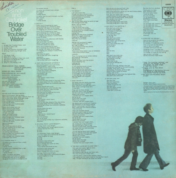 Simon & Garfunkel - Bridge Over Troubled Water - Used Vinyl Record image 2