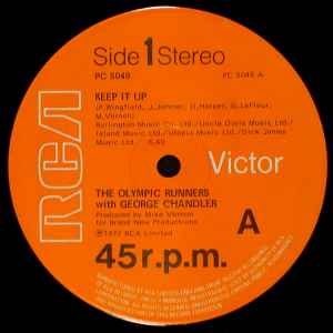 Olympic Runners - Keep It Up - Used Vinyl Record 12" image 1