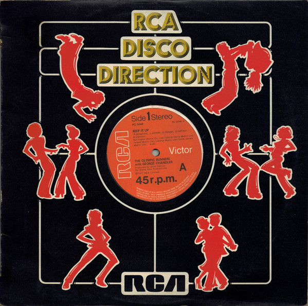 Olympic Runners - Keep It Up - Used Vinyl Record 12" image 3
