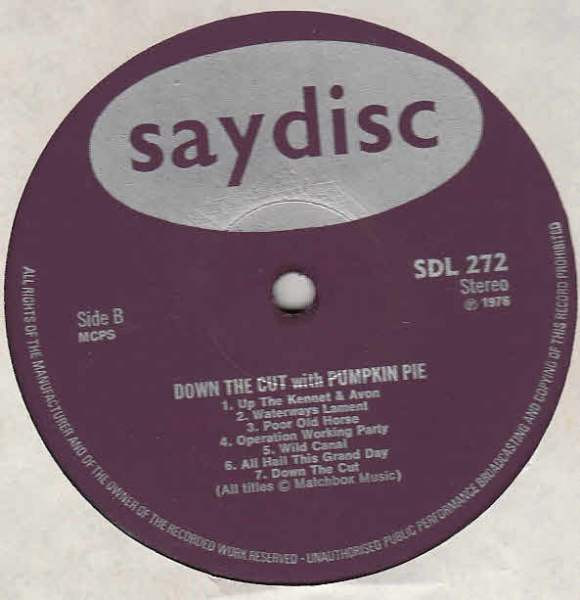 Pumpkin Pie - Down The Cut - Used Vinyl Record image 4