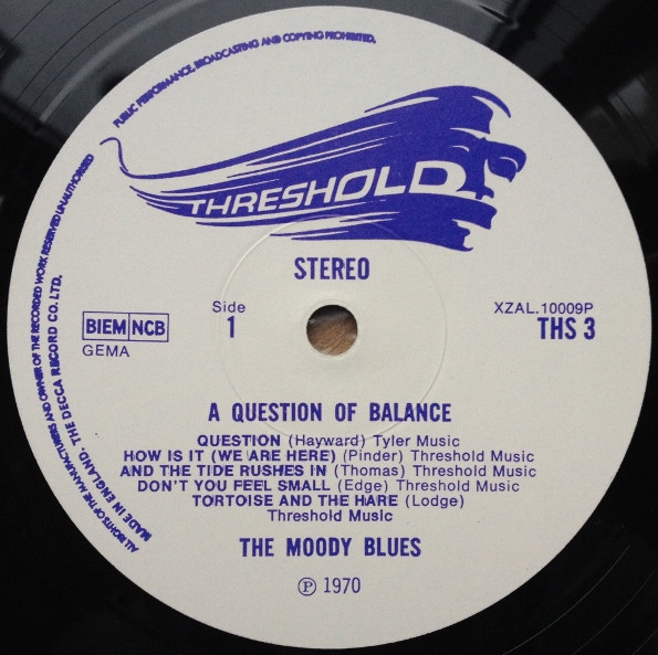 Moody Blues - A Question Of Balance - Used Vinyl Record image 5