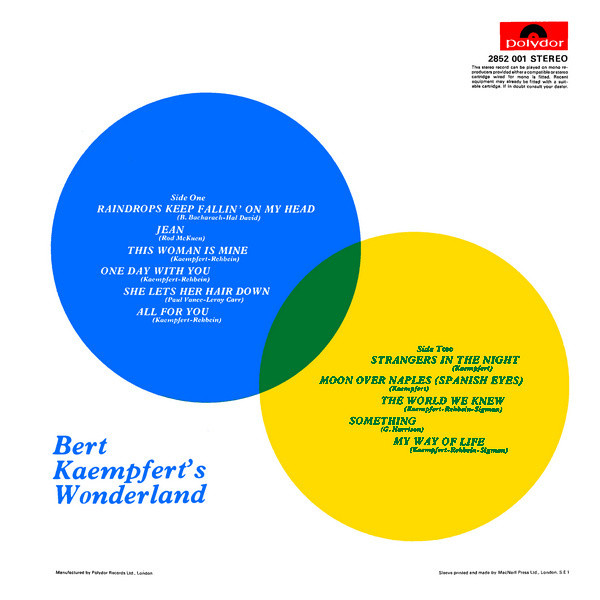 Bert Kaempfert - 's Wonderland - Used Vinyl Record image 2