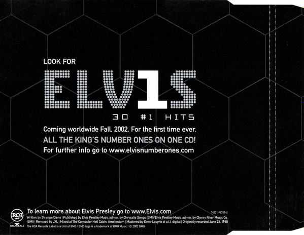 Elvis Presley - A Little Less Conversation - Used CD image 4