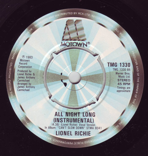 Lionel Richie - Hello - Used Vinyl Record 7" image 4
