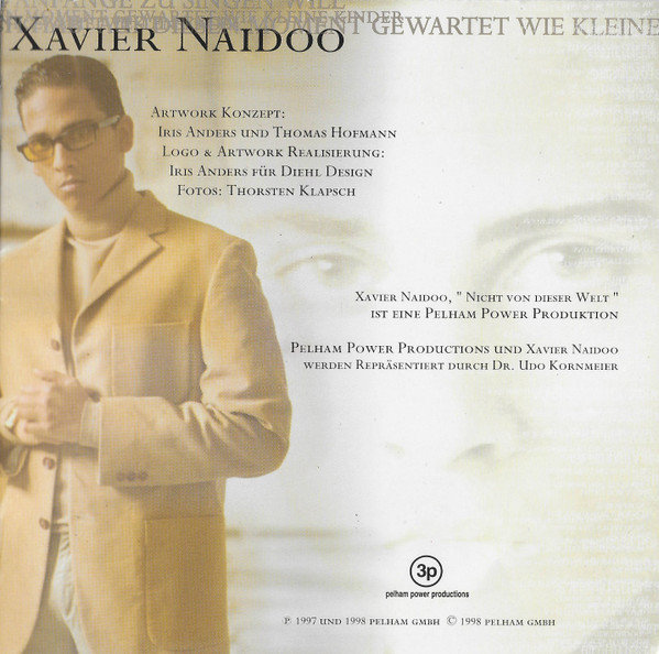 Xavier Naidoo - Nicht Von Dieser Welt - Used CD image 14