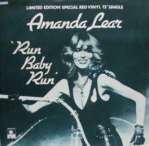 Amanda Lear - Run Baby Run - Used Vinyl Record 12"