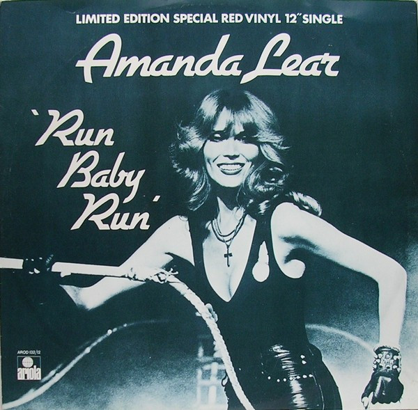 Amanda Lear - Run Baby Run - Used Vinyl Record 12" image 3