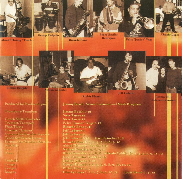 Jimmy Bosch - Salsa Dura - Used CD image 16