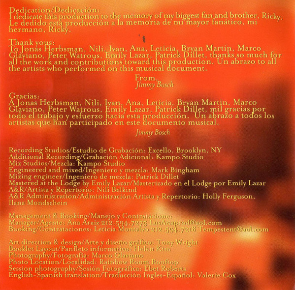 Jimmy Bosch - Salsa Dura - Used CD image 3
