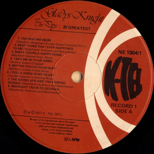 Gladys Knight And Th - 30 Greatest - Used Vinyl Record image 4