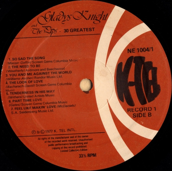 Gladys Knight And Th - 30 Greatest - Used Vinyl Record image 5