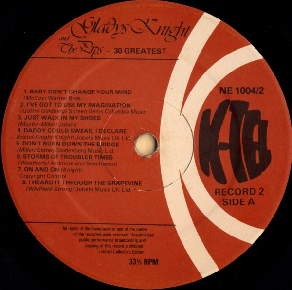 Gladys Knight And Th - 30 Greatest - Used Vinyl Record image 6