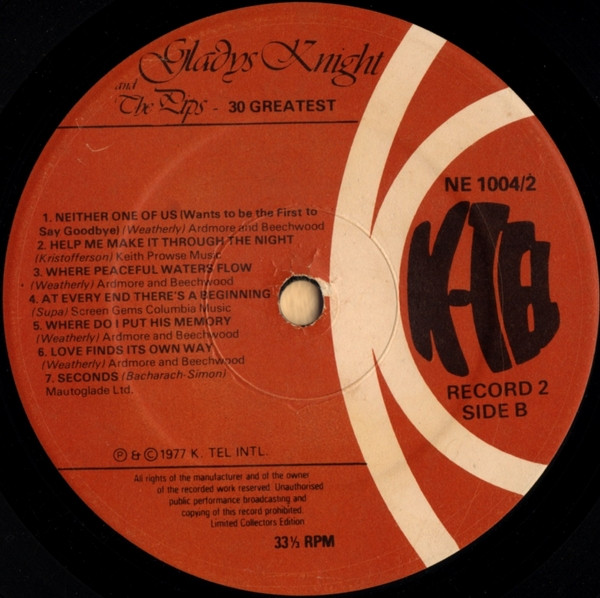 Gladys Knight And Th - 30 Greatest - Used Vinyl Record image 7