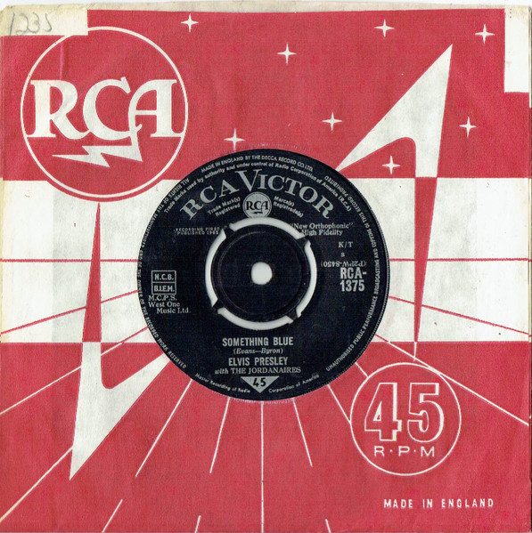 Elvis Presley - Kiss Me Quick - Used Vinyl Record 7" image 4
